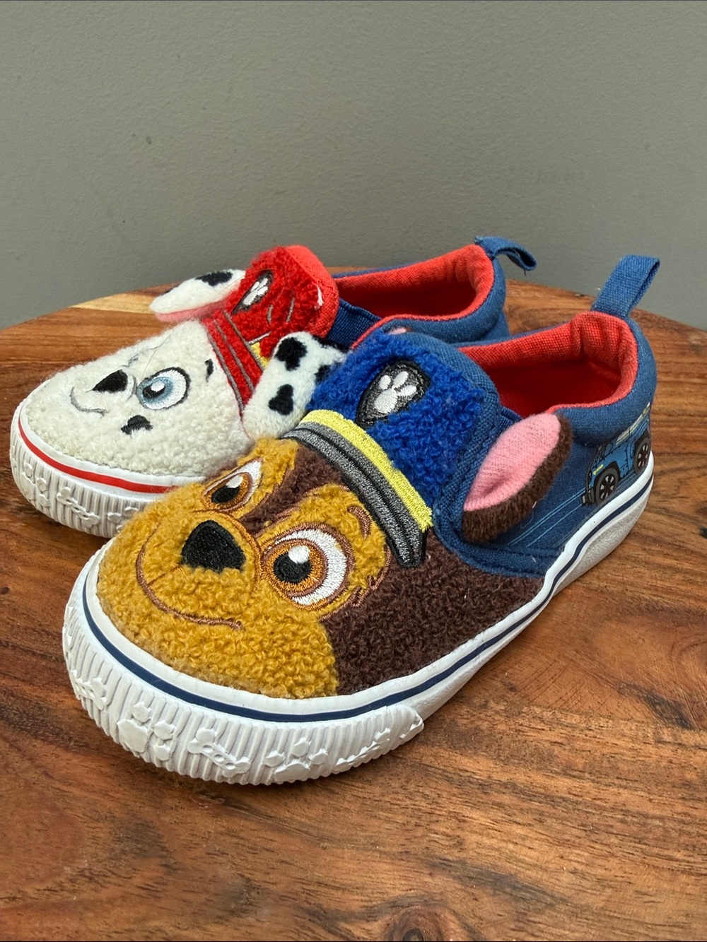 Paw Patrol Kids Slip-On Sneakers in Blue, Brown, Red & Yellow‎